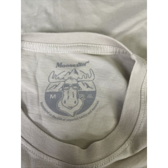 Moosejaw Long Sleeve Logo Tee Women's Casual Outdoor Lifestyle T-Shirt Top NWT - Picture 7 of 10